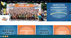Desktop Screenshot of derbyfestivalmarathon.com
